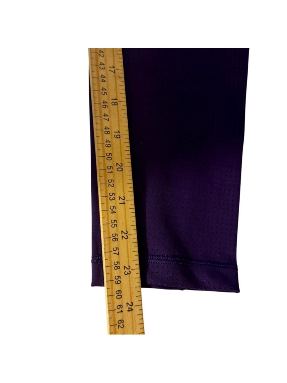 Size L Raypose Dark Purple Active Gym Workout Full Length Leggings - Picture 7 of 9